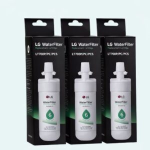 LG LT700P Refrigerator Water Filter – 3 Pack