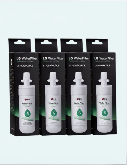 LG LT700P Refrigerator Water Filter – 4 Pack