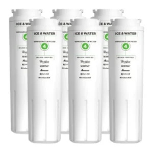 Whirlpool EDRARXD1 Refrigerator Water Filter – 4 Pack