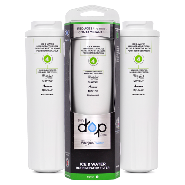 Whirlpool EDR4RXD1 Refrigerator Water Filter - 3 Pack - Image 3