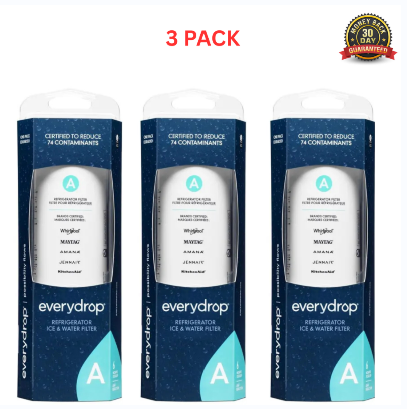 Whirlpool EDRARXD1 Refrigerator Water Filter – 3 Pack